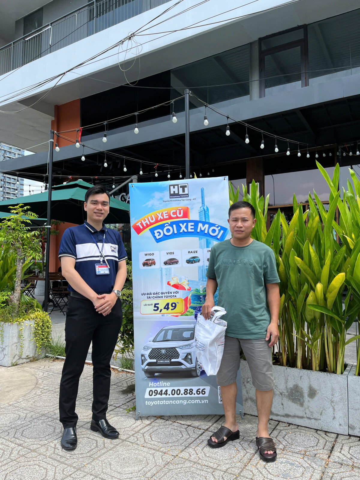Thu xe cũ đổi xe mới